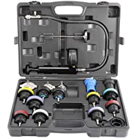 FreeTec 18PCS Sistema de Enfriamiento de Presión Probador de Fugas del Coche Herramienta del Detector Adaptador del…